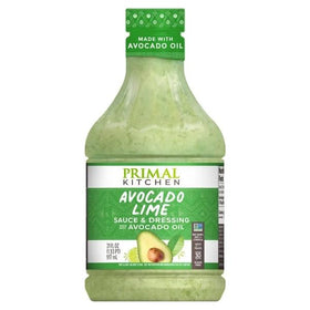 Ingredient close-up showing avocado oil and lime zest
