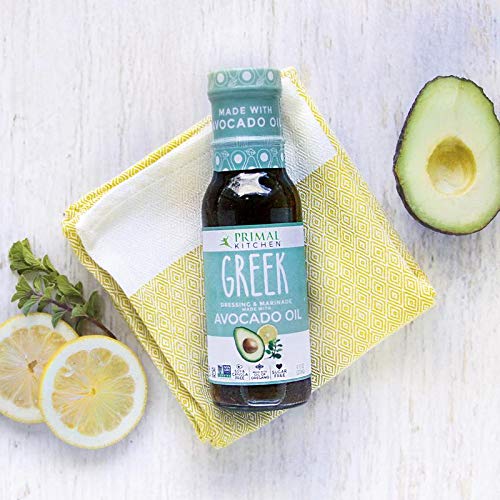 Primal Kitchen avocado oil bottle highlights versatile dressing base