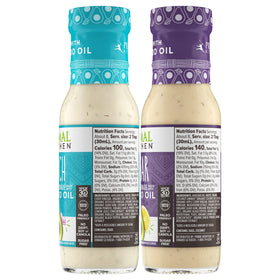 Primal Kitchen Caesar dressing bottle pour for creamy Caesar salads
