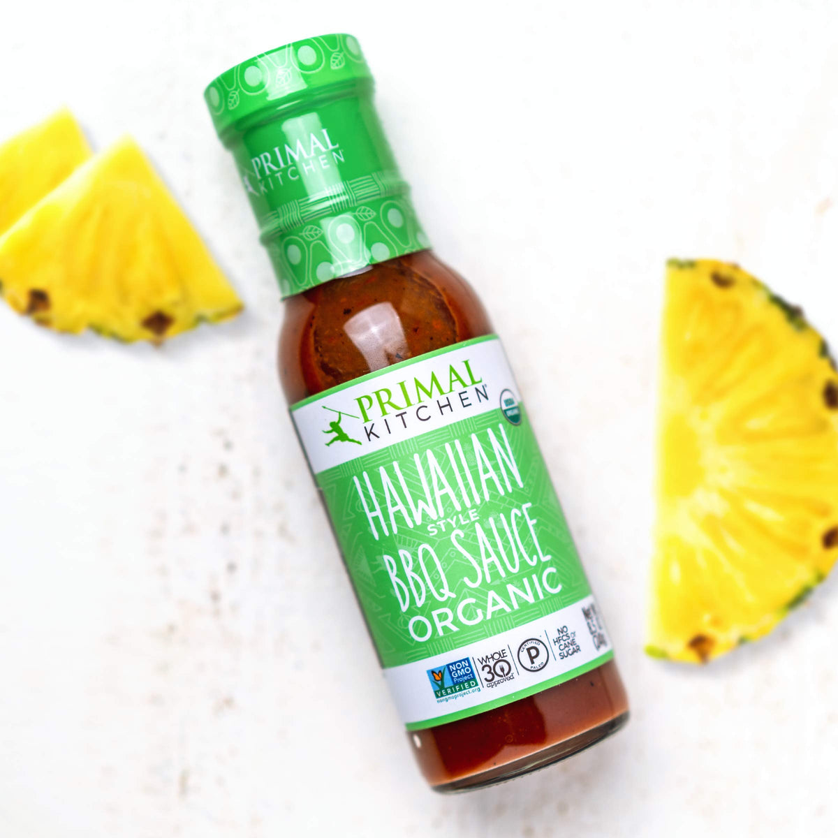 Primal Kitchen Hawaiian BBQ Sauce pour on grilled chicken and pork