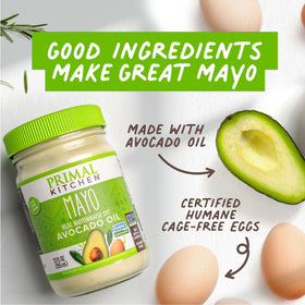 Primal Kitchen mayo two-pack 12oz, convenient pantry staple for meals.