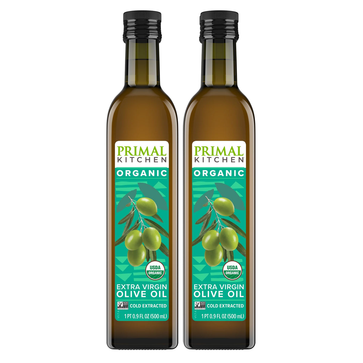 Primal Kitchen Organic EVOO bottle cap close-up with purity seal.