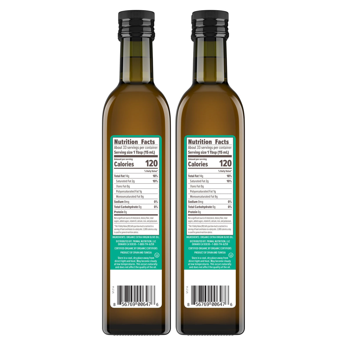 Primal Kitchen EVOO being poured over salad for flavor.