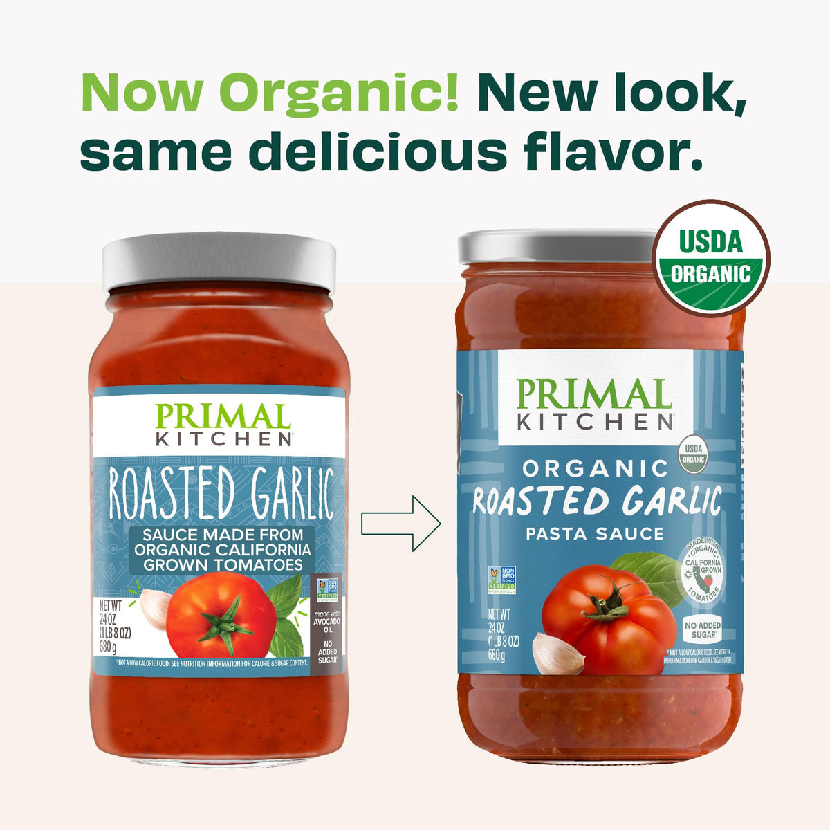 Primal Kitchen Roasted Garlic sauce used as dipping sauce for grain-free breadsticks.