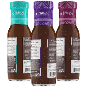 Primal Kitchen Island Teriyaki bottle glazes vegetables for quick meals