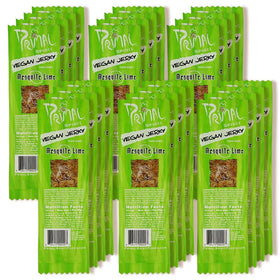 Primal Spirit Foods Mesquite Lime vegan jerky pack front ready-to-eat plant snack