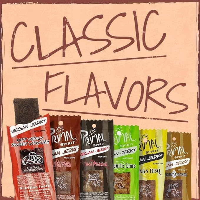 Primal Spirit Jerky Hot & Spicy – Sweet & Savory image for bold heat and flavor