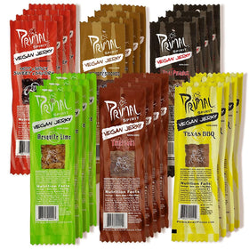 Primal Spirit Jerky sampler pack featuring six classics for tasting variety