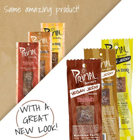 Primal Spirit Vegan Jerky Variety Pack cover image with 12-pack assortment