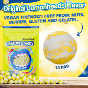 Primary Colors Candy travel-friendly lemon heads ideal for journeys