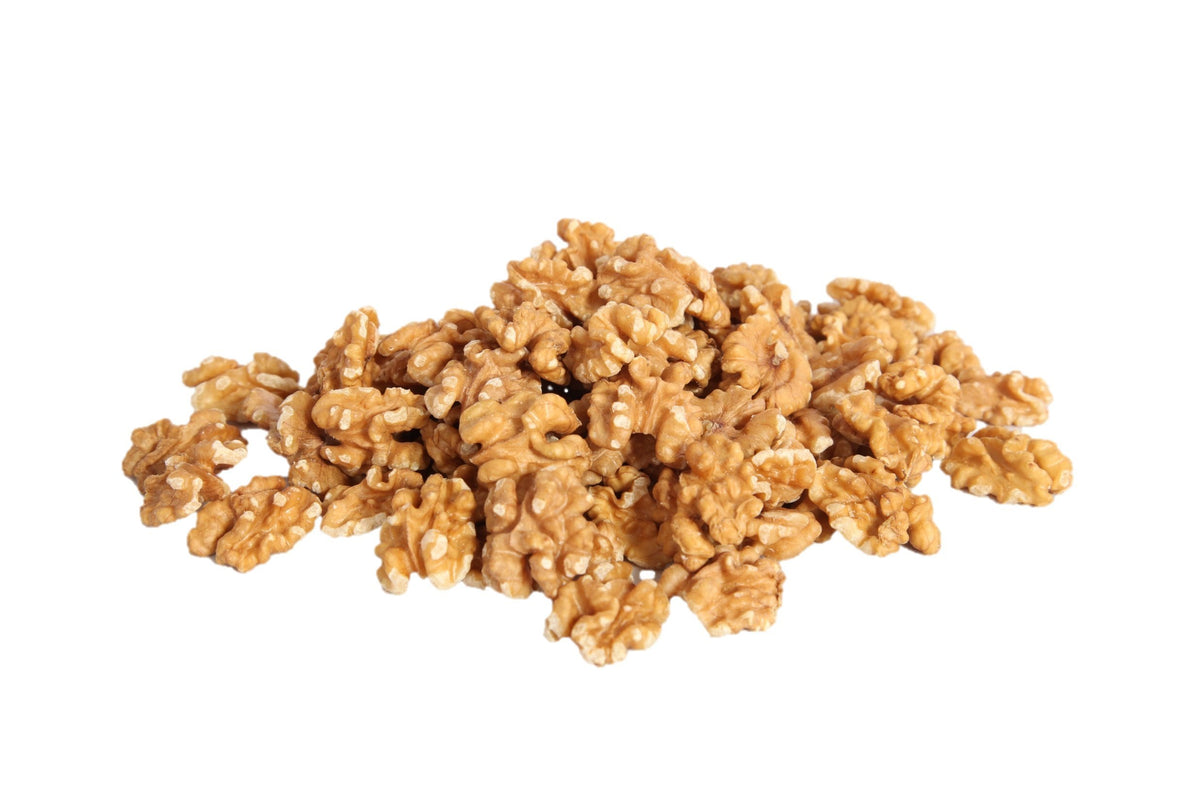 Primavera walnuts in baking idea shot, adding crunch to cookies and muffins.