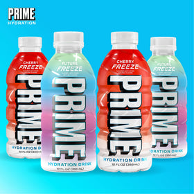 PRIME Hydration 24-pack display for easy stock at workouts or events
