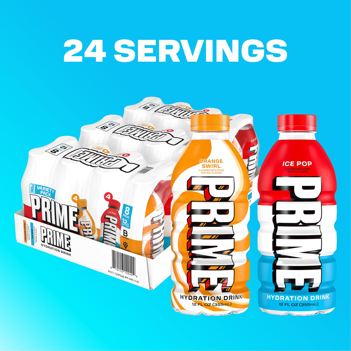 Prime Hydration antioxidants packaging signaling added protection