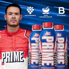 PRIME Hydration Berry Freeze bottle supports recovery with electrolytes and BCAAs