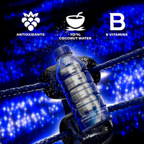 PRIME Hydration berry-freeze bottle delivering antioxidants and hydration