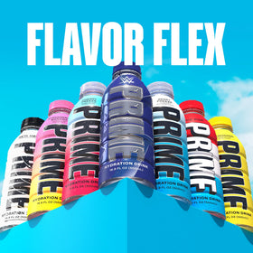 PRIME Hydration label art highlights no artificial colors