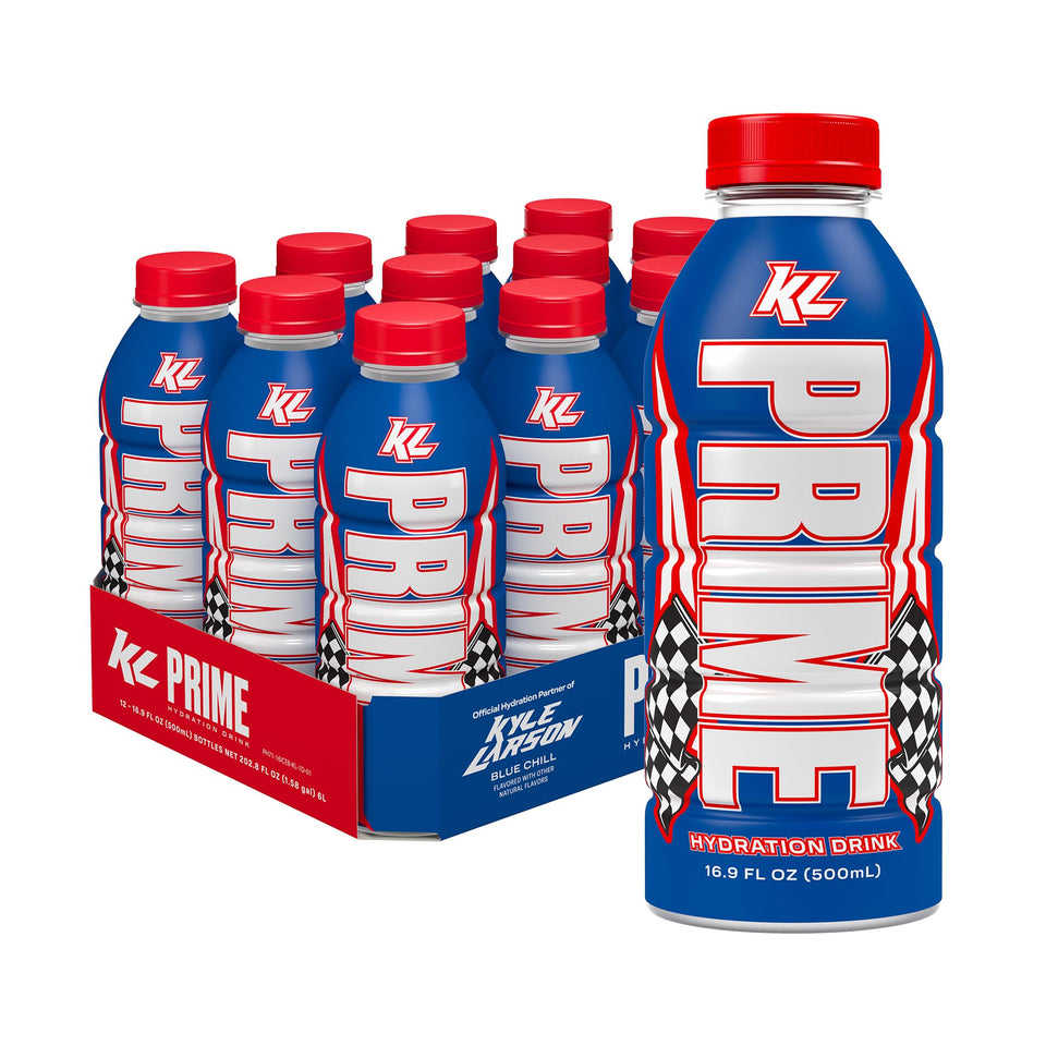 PRIME Hydration Cherry Freeze bottle for workouts and refreshment
