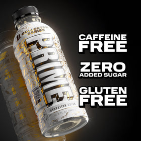 PRIME Hydration Collector Series flavors display Cherry Freeze and Ice Pop