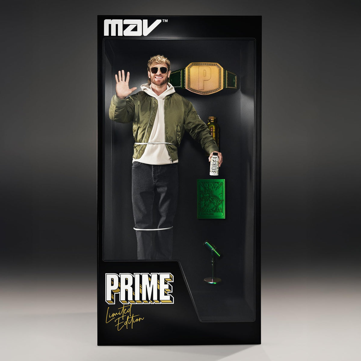 PRIME Hydration Collector Series label emphasizes zero artificial colors and gluten-free