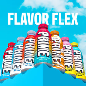 Fridge-ready PRIME Hydration Dragonfruit Fusion bottle stored at home or gym