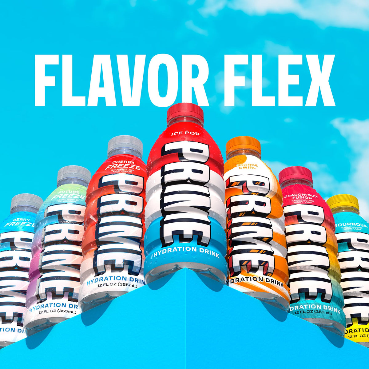 Prime Hydration gluten-free label emphasizes versatile drink option