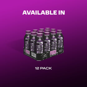 Prime Hydration KSI The Nightmare 12-pack display, low sugar hydration for daily activities