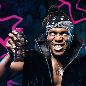 Prime Hydration KSI The Nightmare empty bottle, ready for on-the-go hydration