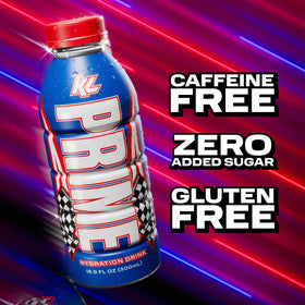PRIME Hydration Strawberry Banana bottle blends taste with antioxidants and vitamins