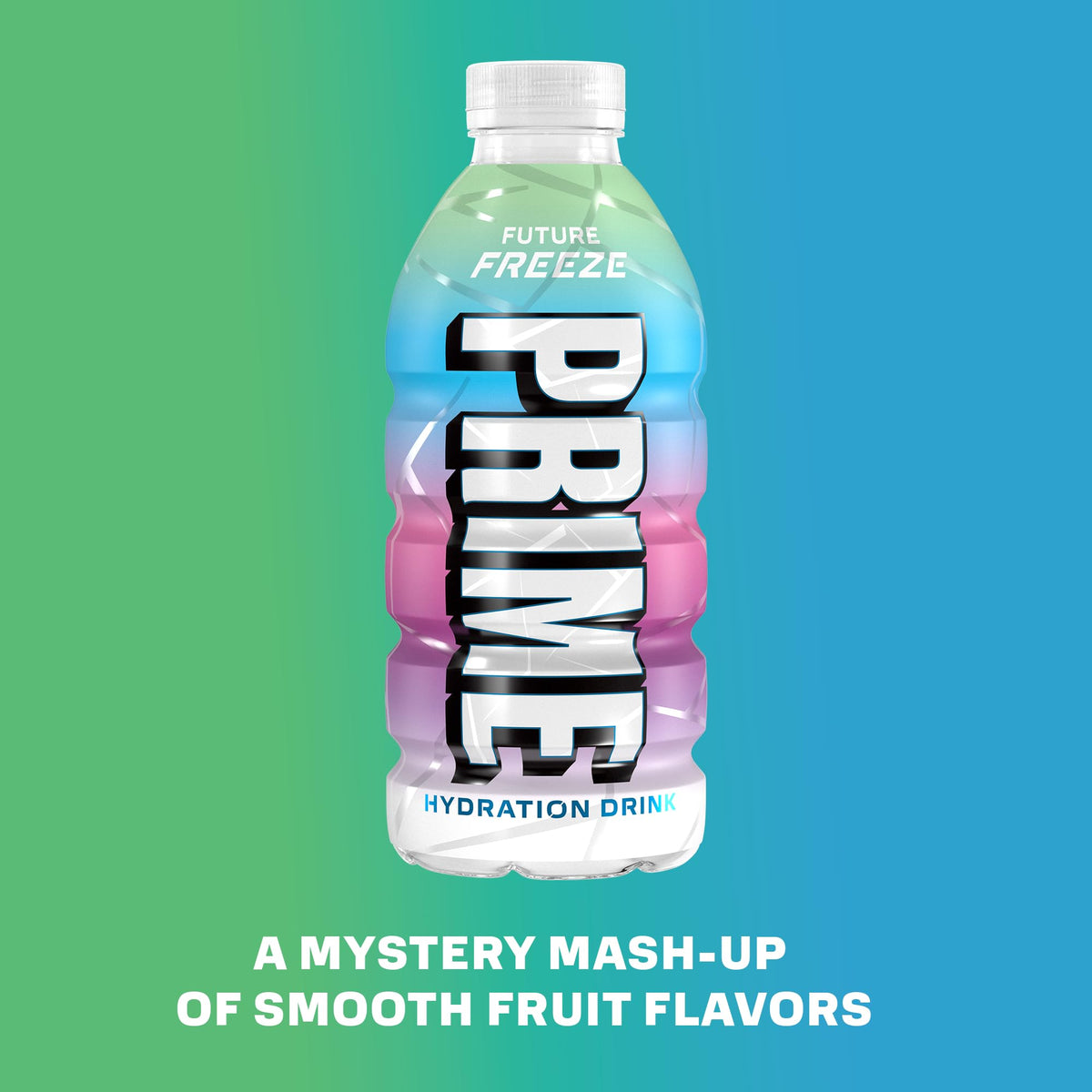PRIME Hydration bottle pour illustrates quick fluid replacement after workouts