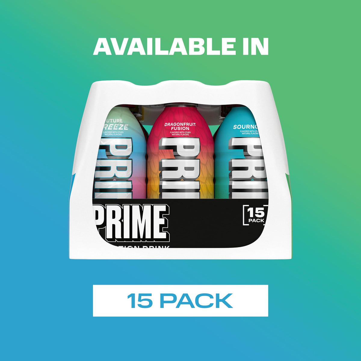 PRIME Hydration Cherry Freeze bottle highlights electrolyte replenishment during training