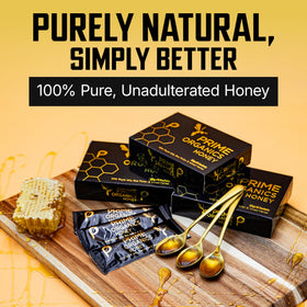 Prime Organics Honey Pack with pure mountain honey flavor