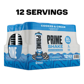 Prime Shakes Ultra-filtered milk can signifies a premium protein source