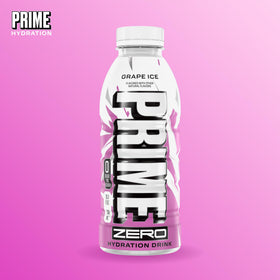 Prime Zero Grape Ice ready-to-drink boost after exercise.