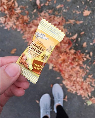 Prince Of Peace ginger candy wrapped chews facilitate on the go snacking.