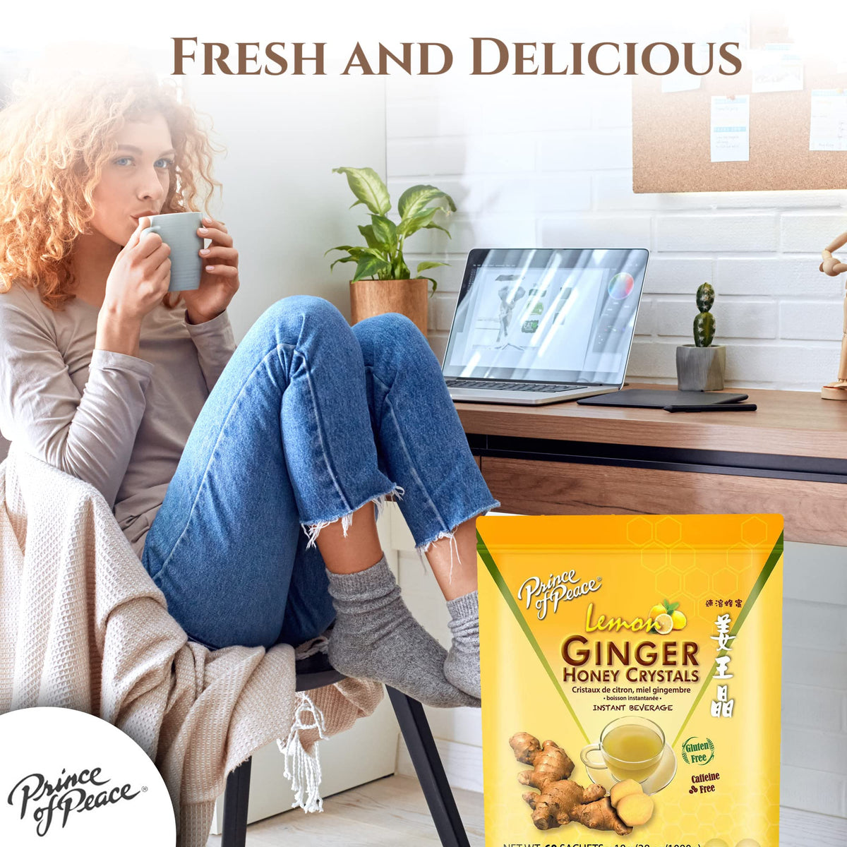 Gluten-free and caffeine-free Prince Of Peace drink that's easy to enjoy anytime.