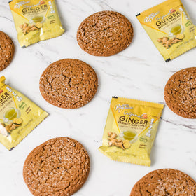 Prince of Peace Ginger Honey Crystals sachets close-up with no artificial additives