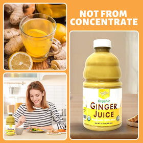 Prince Of Peace Ginger Organic Ginger Juice in fridge, ready to flavor dishes.
