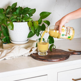 Prince of Peace ginger juice pack with two 32oz bottles for home use.