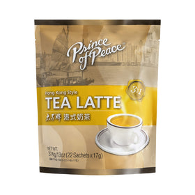 Prince of Peace Hong Kong Style Tea Latte sachets pack for quick, creamy breaks.
