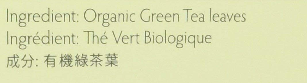 Prince Of Peace Organic Green Tea brewed cup with bright grassy aroma.