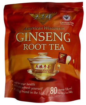 Prince of Peace Wisconsin ginseng tea bags for daily energy and calm.