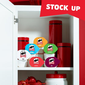 Pringles BBQ flavor crisps cup for game day