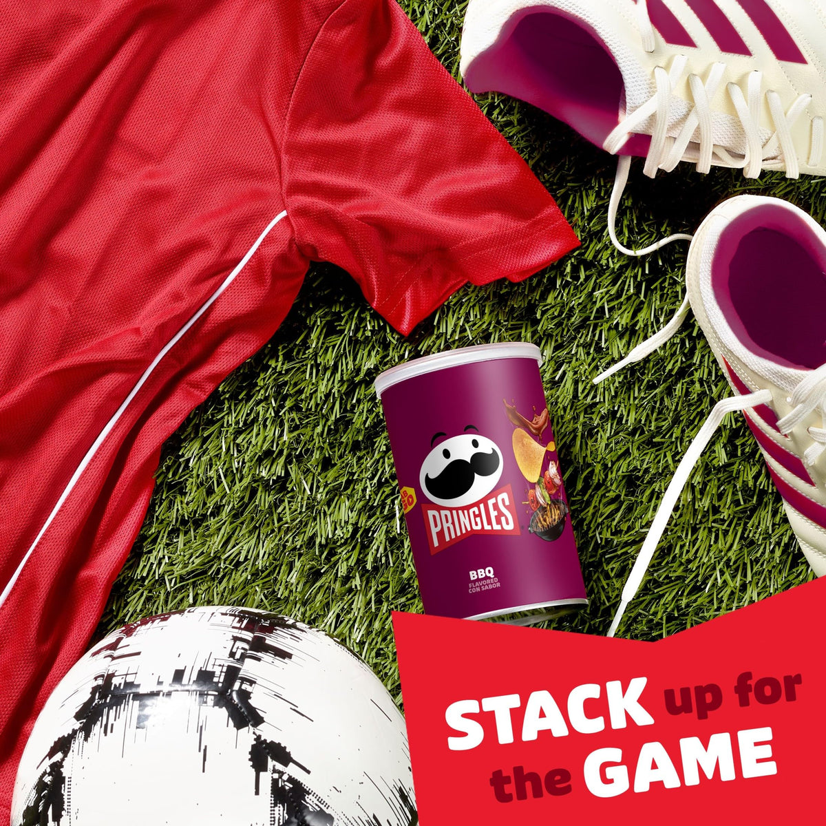 Lunchbox-ready Pringles BBQ Potato Crisps for school-day snacks