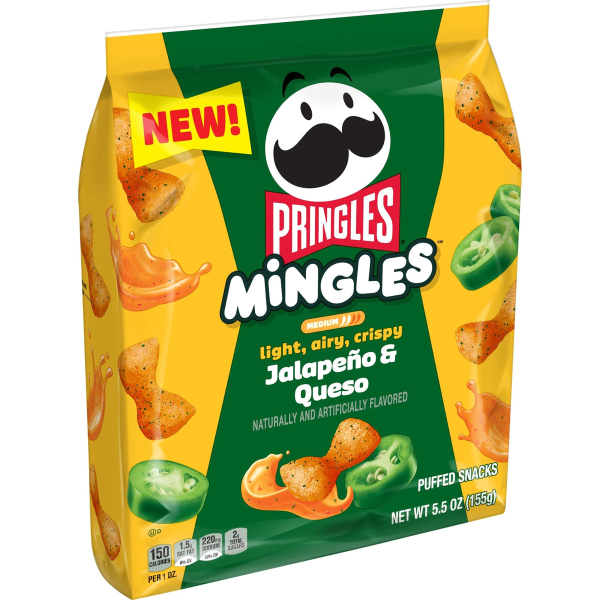 Pringles Mingles crisp texture enhances mouthfeel with every bite