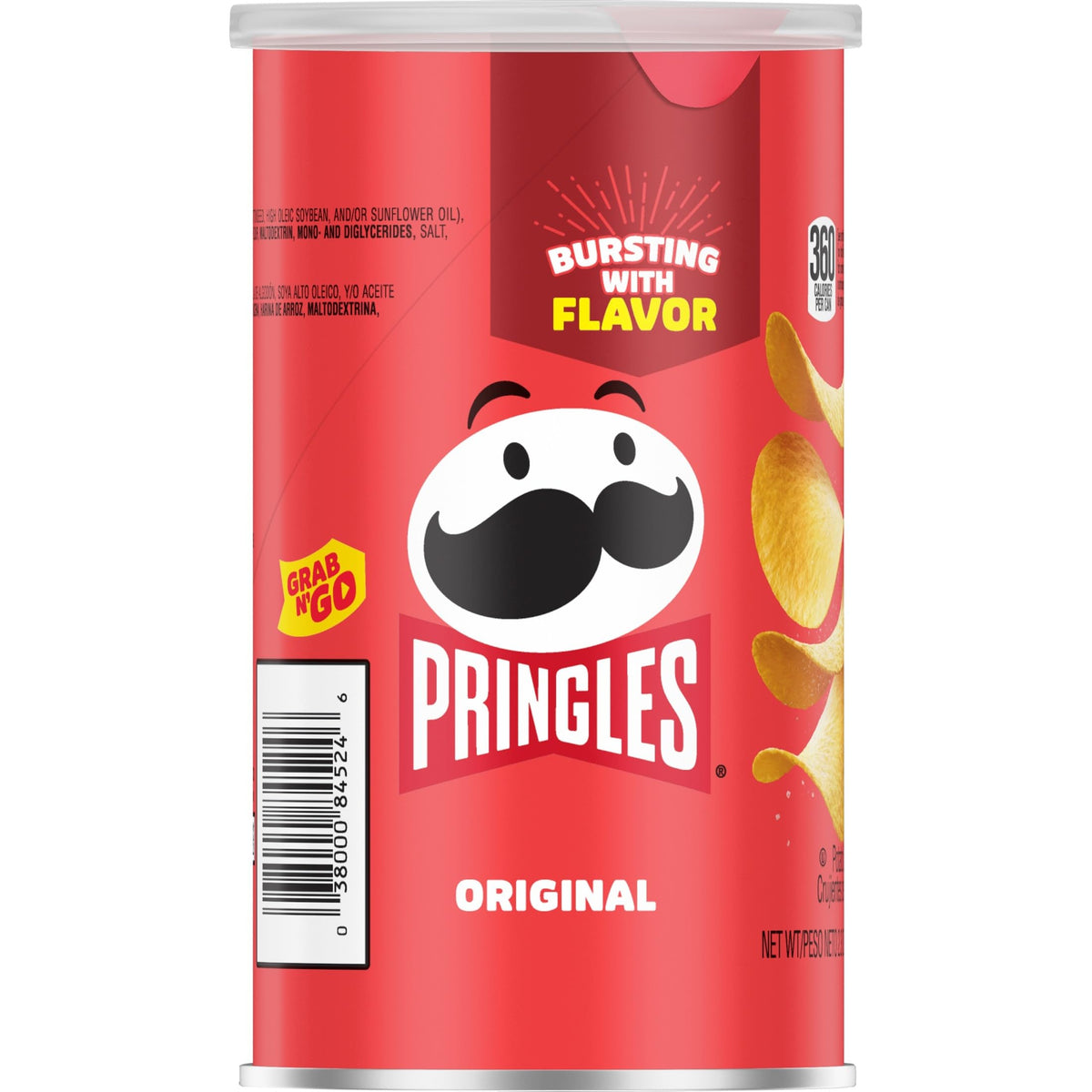 Pringles Original kids snack kid-friendly and mess-free.