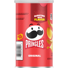 Pringles Original kids snack kid-friendly and mess-free.
