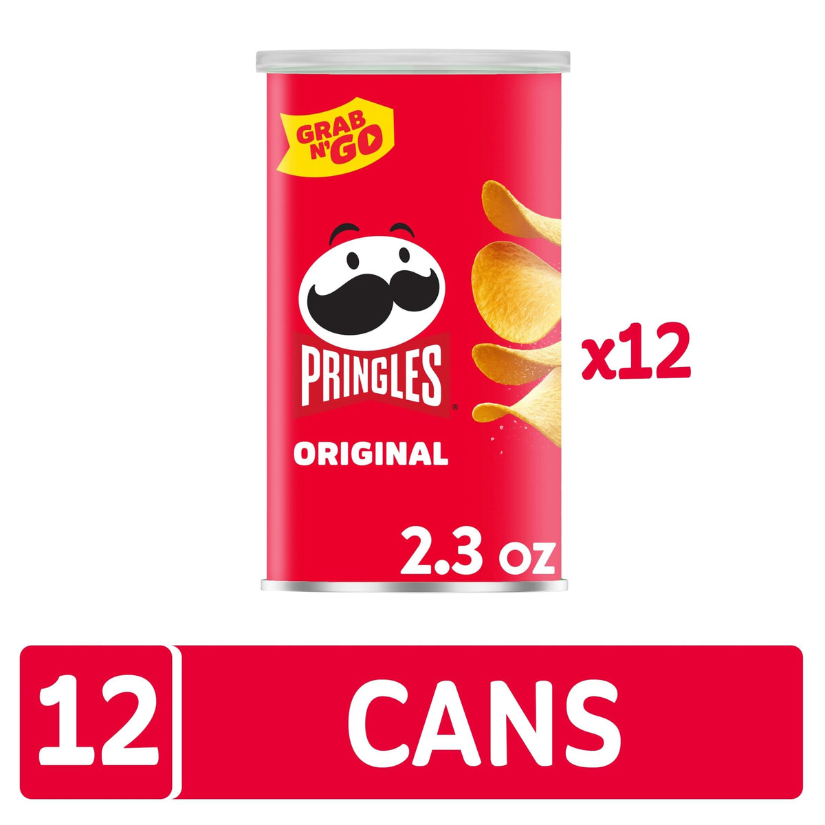 Pringles Original lunchbox snack ideal for school lunches.