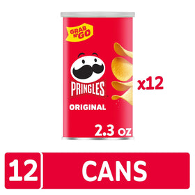 Pringles Original lunchbox snack ideal for school lunches.