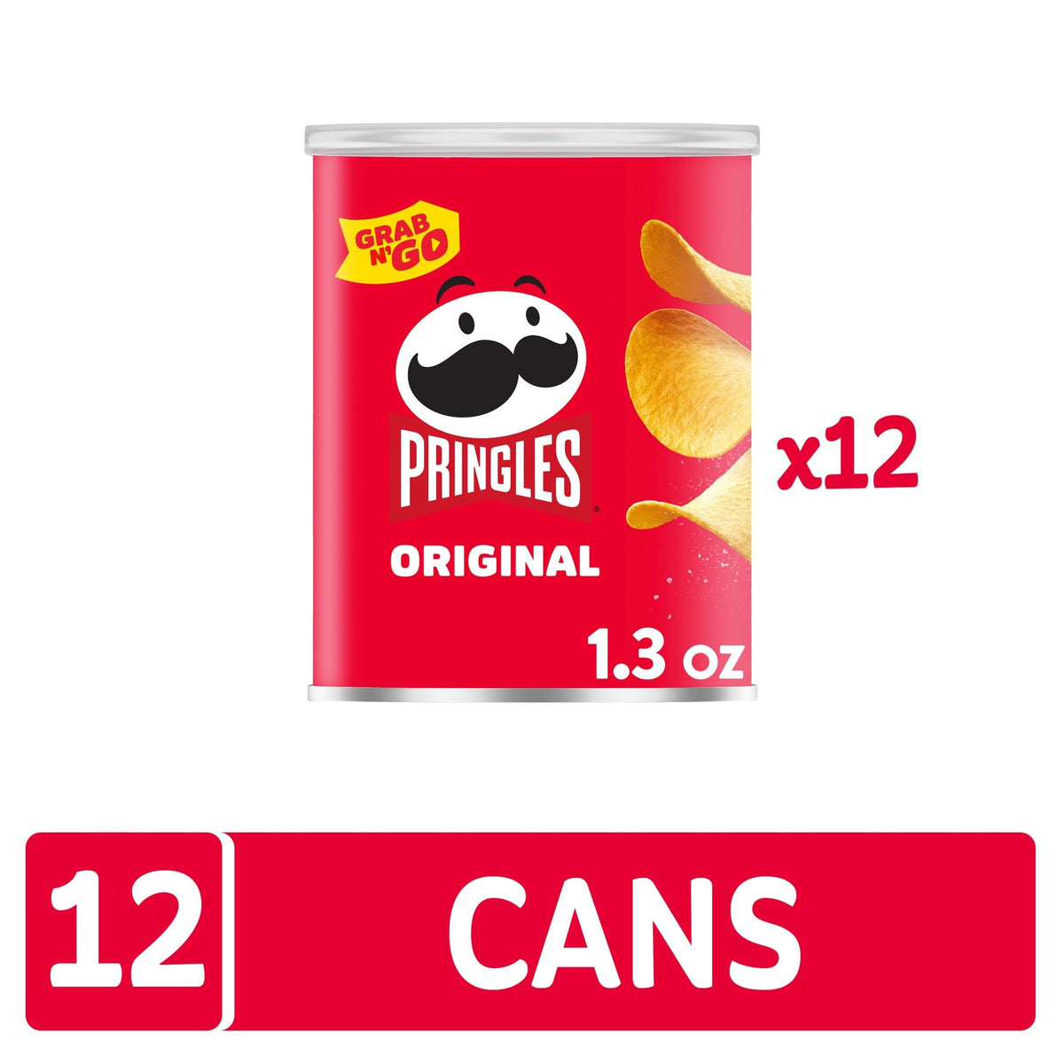 Pringles Original pack in lunchbox; convenient size for school snacks.