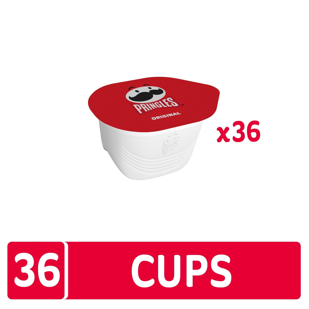 Pringles Original on-the-go snack cup ideal for travel breaks